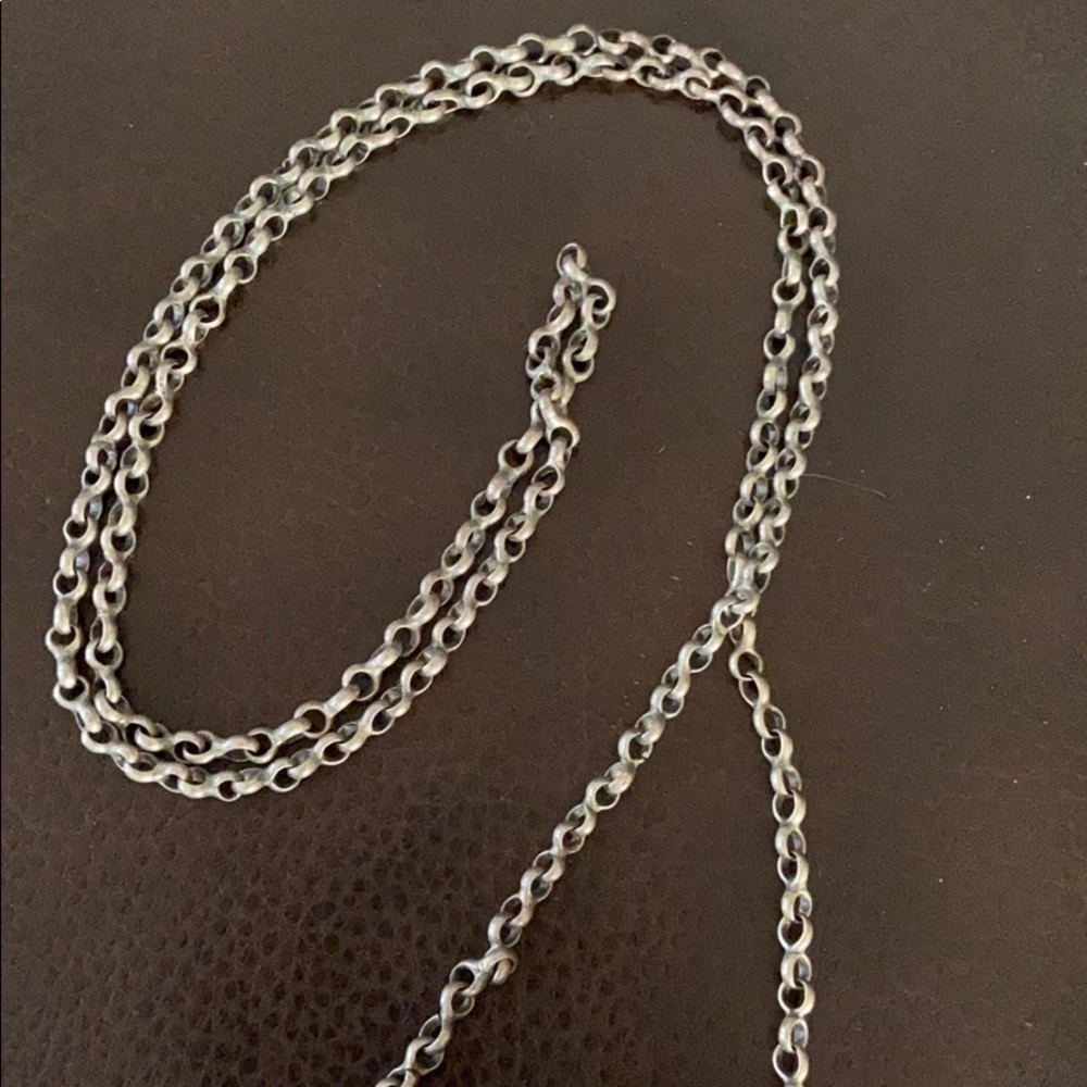 1839 stamped keepsake silver necklace religious - Picture 3 of 8